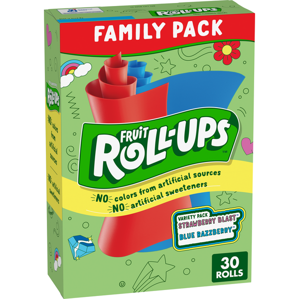 Fruit Roll-Ups Gluten Free Variety Pack Fruit Flavored Snacks
