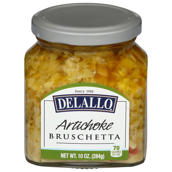 DeLallo Artichoke Bruschetta