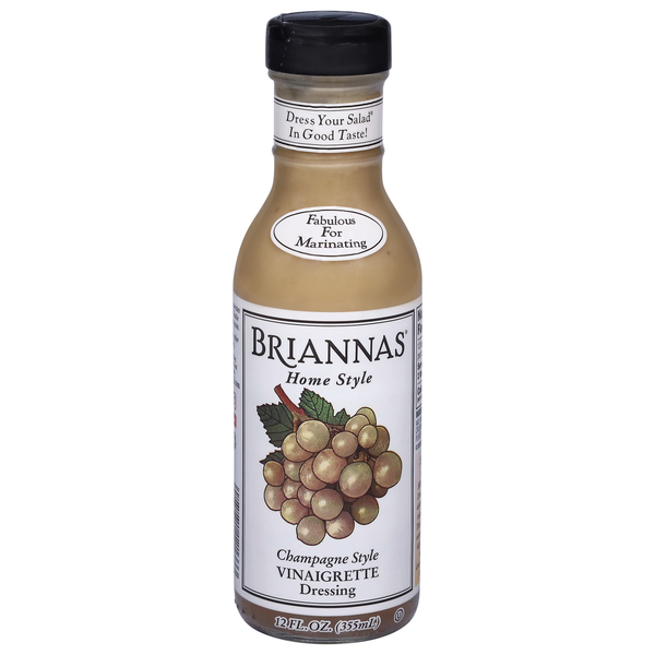 BRIANNAS Home Style Champagne Style Vinaigrette Dressing