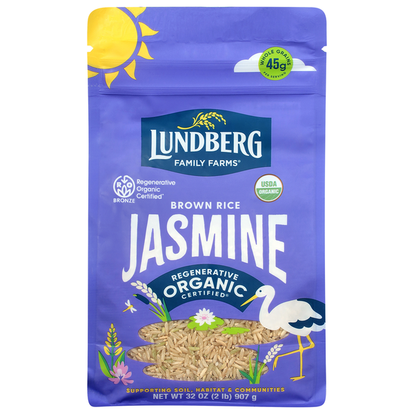 Lundberg Family Farms Organic Brown Jasmine Rice
