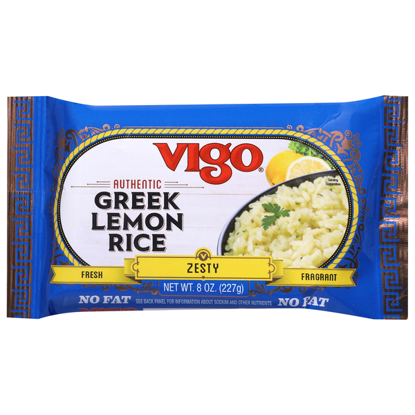 Vigo Authentic Fresh Zesty Fragrant Greek Lemon Rice