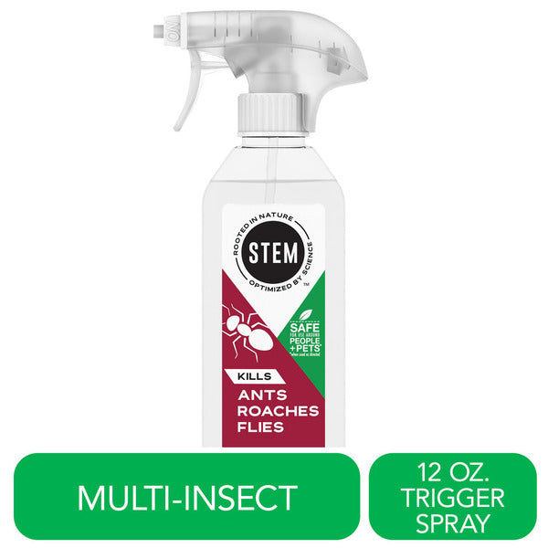 STEM Kills Ants, Roaches and Flies Bug Spray, plant-based active ingredient