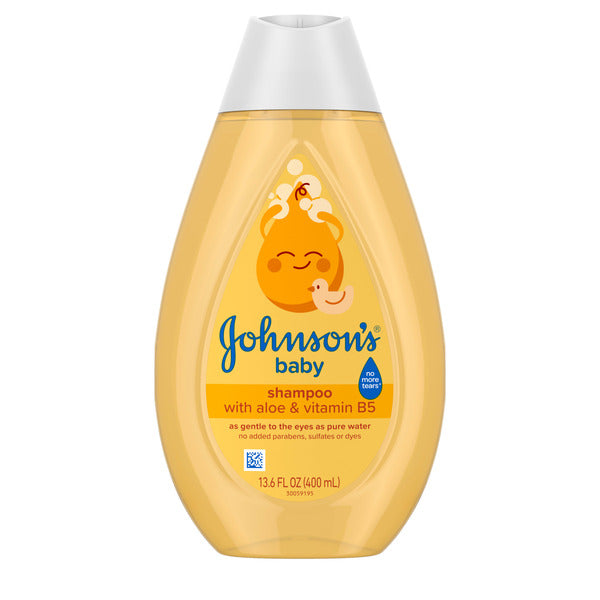 Johnson's Shampoo with Aloe & Vitamin B5, Tear-Free, 13.6 fl. oz