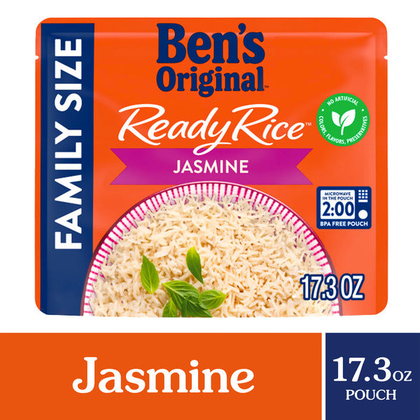 Ben's Original Jasmine Rice Family Size Pouch