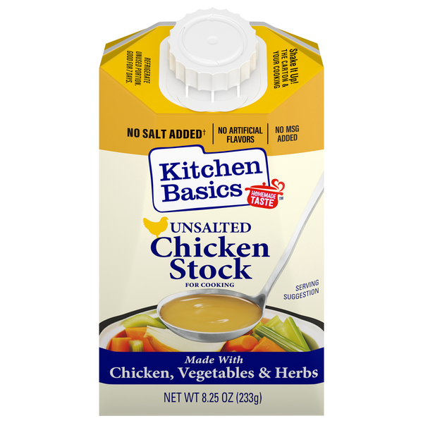 Kitchen Basics Unsalted Chicken Stock