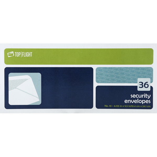 Top Flight Envelopes, Security, No. 10