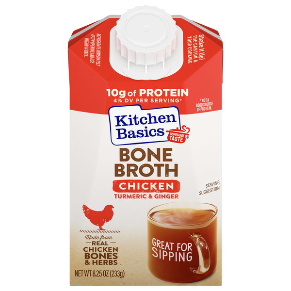 Kitchen Basics Chicken Turmeric & Ginger Bone Broth