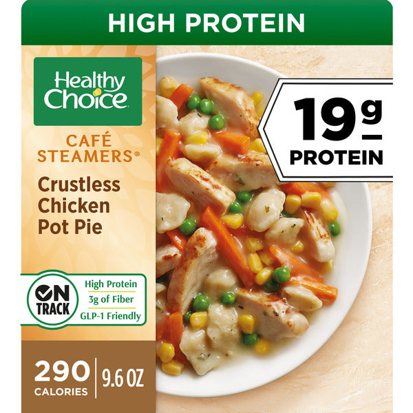 Healthy Choice Cafe Steamers Crustless Chicken Pot Pie, Frozen Meal