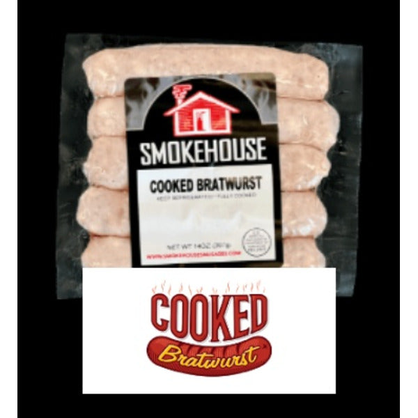 SMOKEHOUSE BRATWURST LINKS COOKED