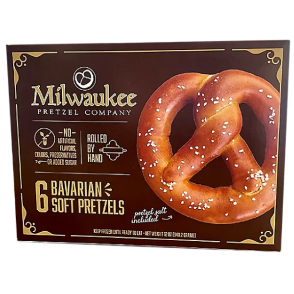 Milwaukee Pretzel Company Bavarian Soft Pretzels
