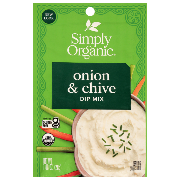 Simply Organic Onion & Chive Dip Mix