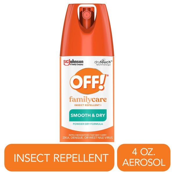 OFF!® FamilyCare Insect Repellent Smooth & Dry Aerosol Spray