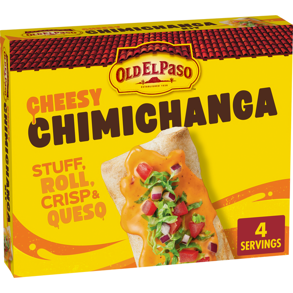 Old El Paso Cheesy Chimichanga Kit