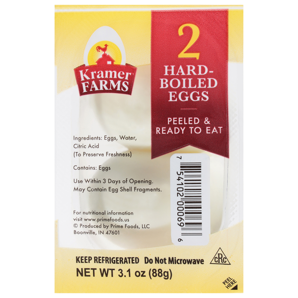 Kramer Farms Hard-Boiled Eggs