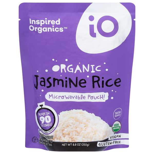 Inspired Organics Jasmine Rice, Organic