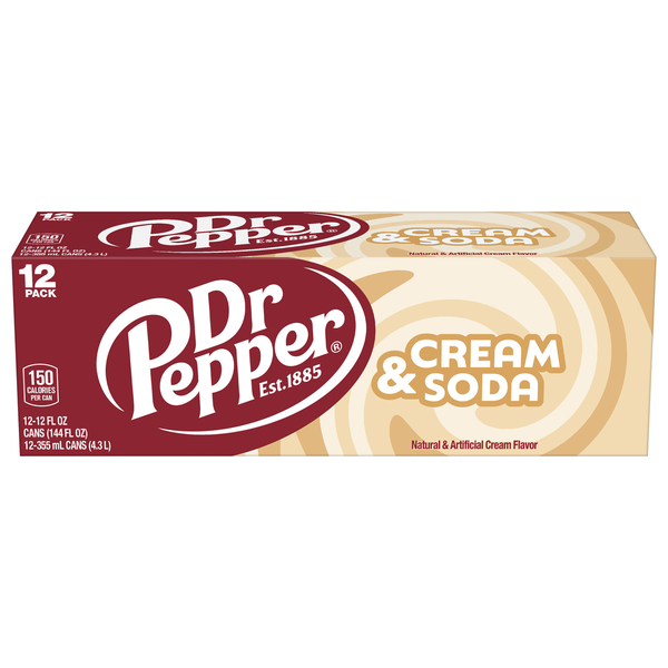 Dr Pepper Cream & Soda