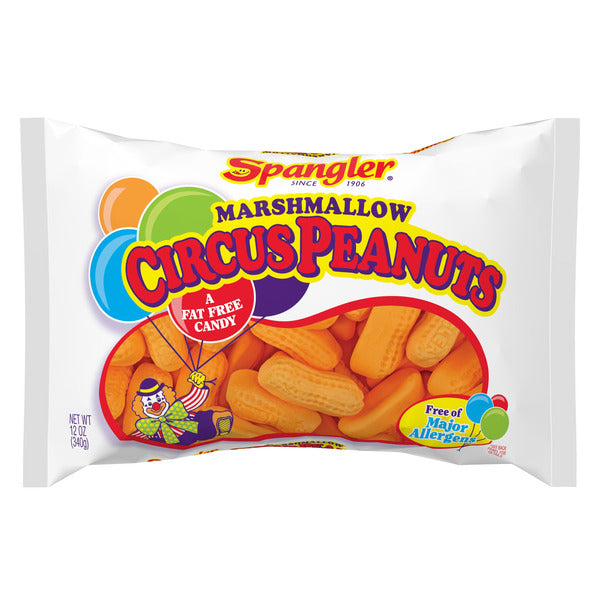 Spangler Marshmallow Circus Peanuts, Marshmallow Candy