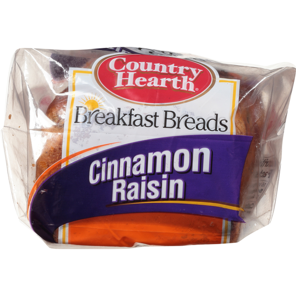 Country Hearth Breads, Cinnamon Raisin, Breakfast