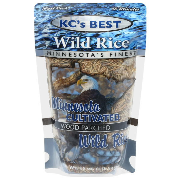 Kcs Best Minnesota Cultivated Wood Parched Wild Rice