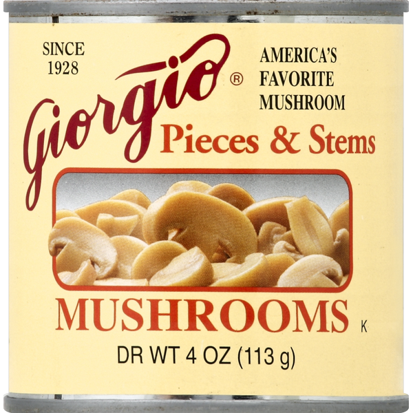 Giorgio Pieces & Stems Mushrooms