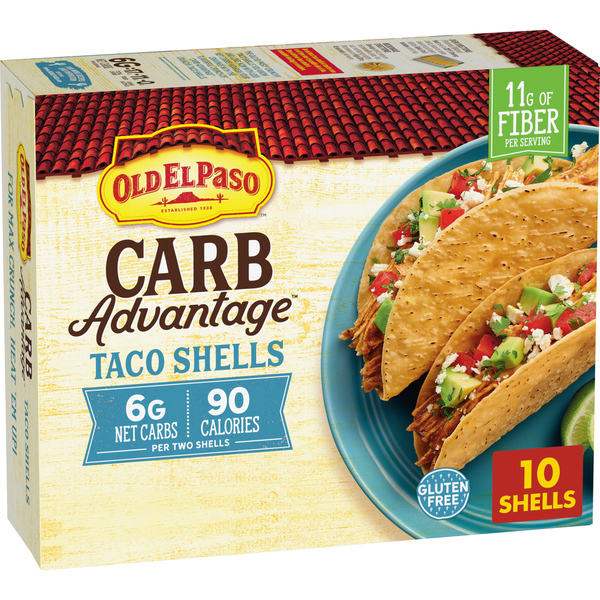 Old El Paso Carb Advantage High Fiber Gluten Free Taco Shells