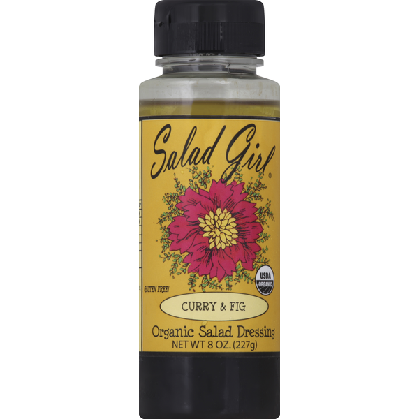 Salad Girl Salad Dressing, Organic, Curry & Fig