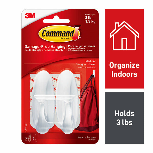 Command Medium Designer Hooks