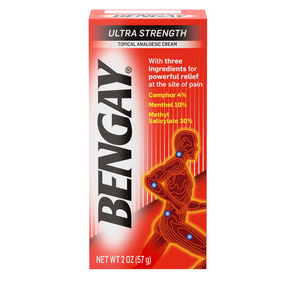 BENGAY Ultra Strength Non-Greasy Topical Pain Relief Cream