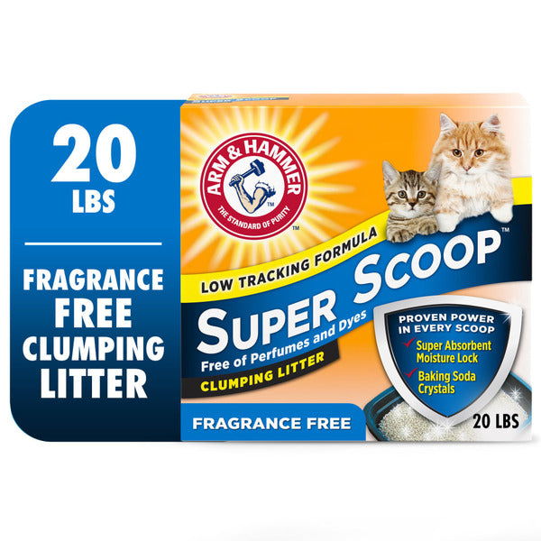 Arm & Hammer Super Scoop Clumping Cat Litter