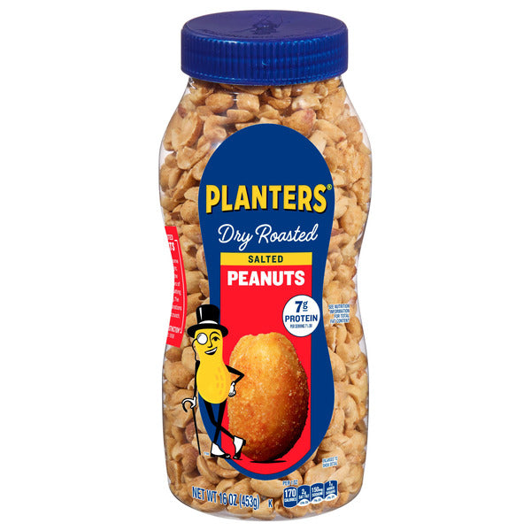 Planters Salted Dry Roasted Peanuts