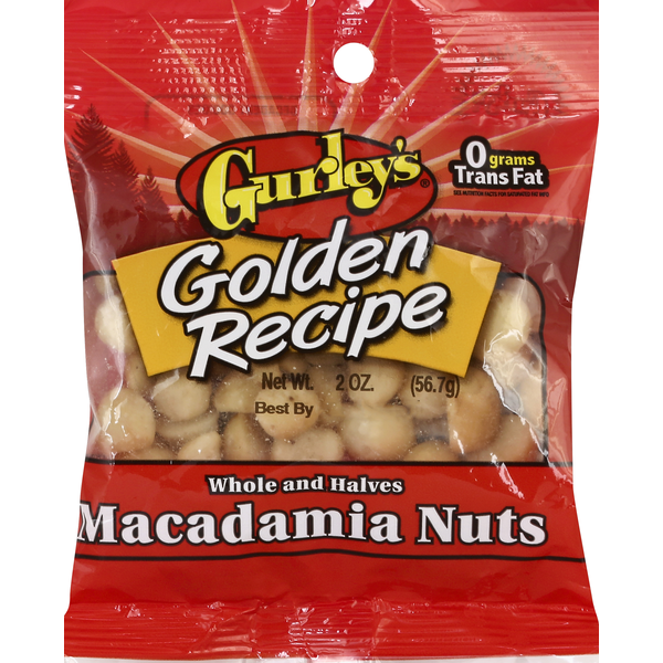 Gurley’s Foods Macadamia Nuts, Whole and Halves