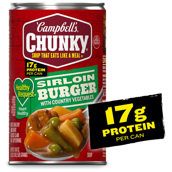 Campbell's Healthy Request Sirloin Burger Soup