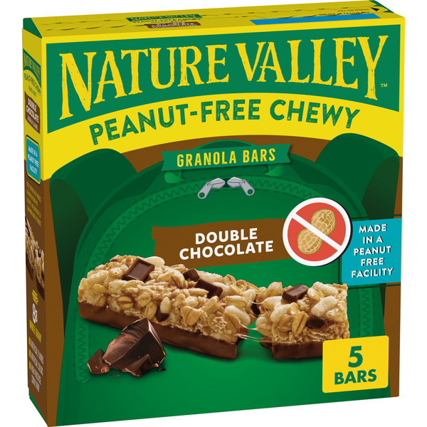 Nature Valley Peanut-Free Chewy Double Chocolate Granola Bars