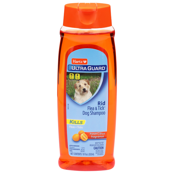 Hartz Rid Flea & Tick Fresh Citrus Fragrance Dog Shampoo