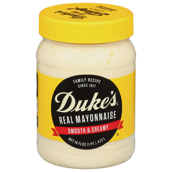Duke's Mayonnaise, Real, Smooth & Creamy