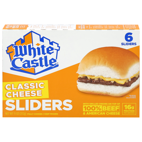 White Castle Sliders, Classic Cheese