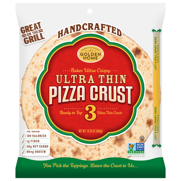 Golden Home Ultra Thin Pizza Crust