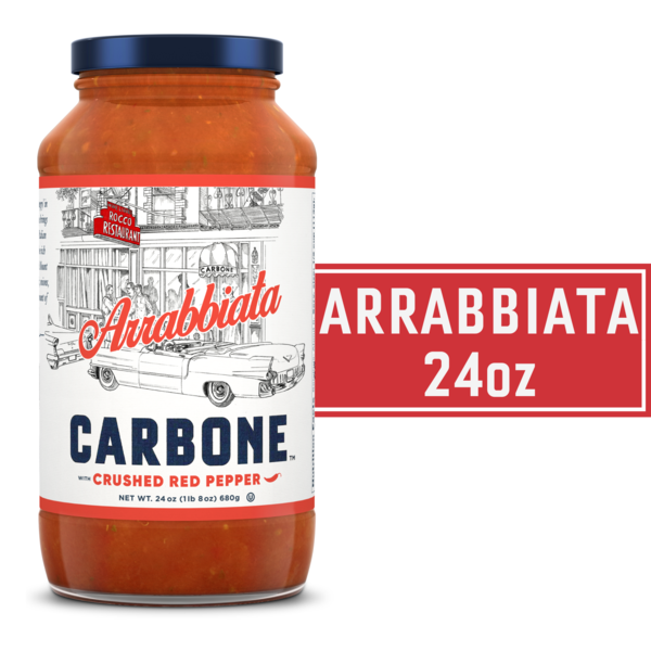 Carbone Arrabbiata Pasta Sauce, Non GMO, Italian Tomatoes