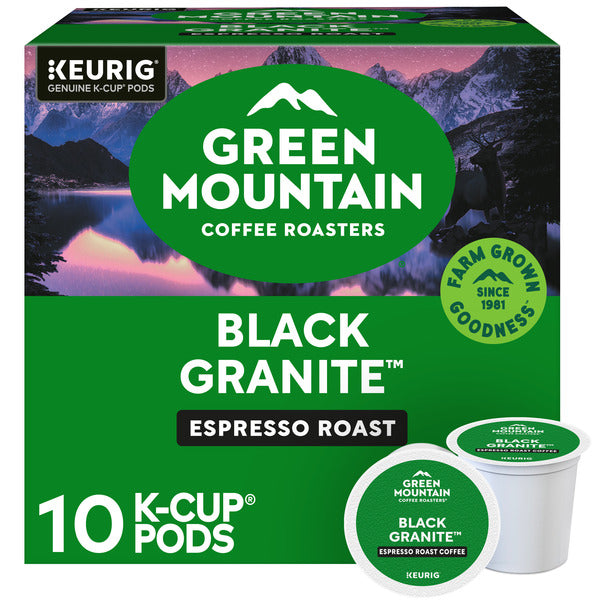 Green Mountain Coffee Roasters Black Granite K-Cup Pods