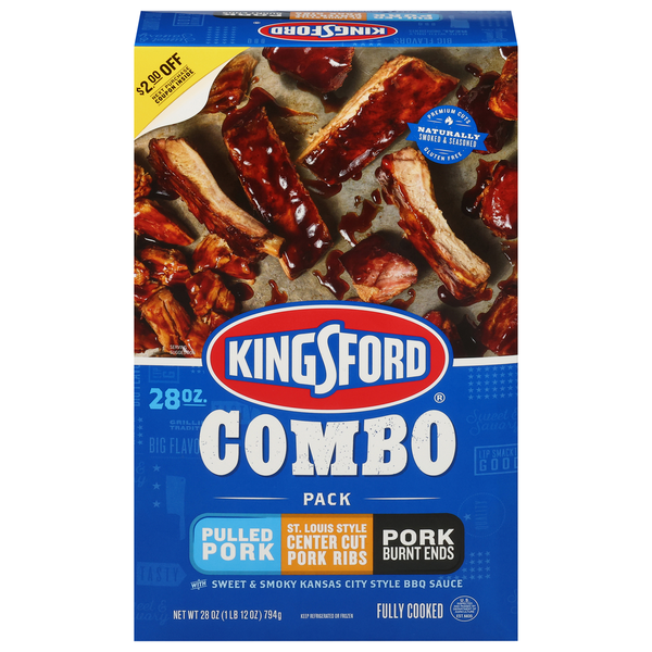 Kingsford Sweet & Smoky Kansas City BBQ Sauce, Pulled Pork/Pork Ribs/Pork Burnt Ends