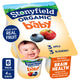 Stonyfield Organic YoBaby Apple/Blueberry Whole Milk Yogurt with Probiotics