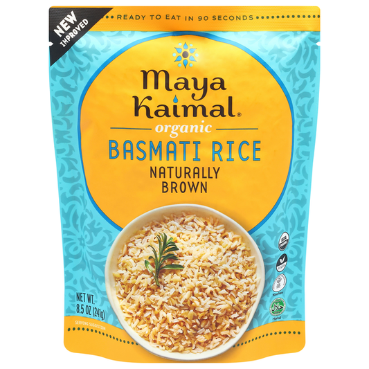 Maya Kaimal Organic Brown Basmati Rice