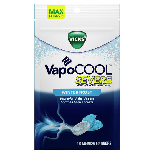 Vicks Vapocool Medicated Drops, Maximum-Strength Relief