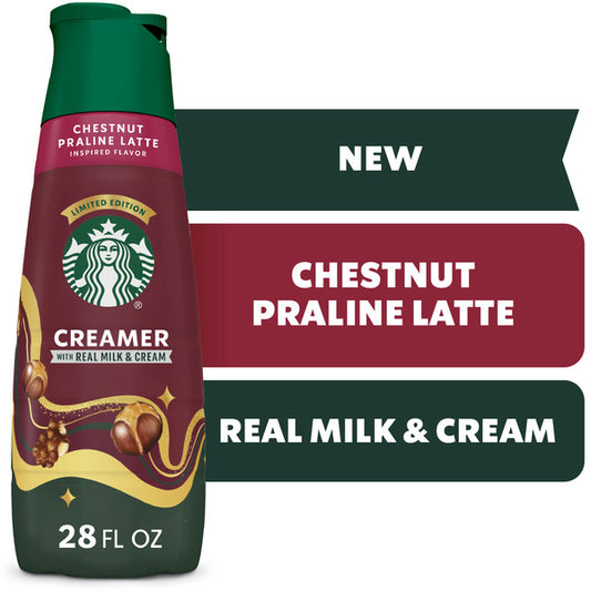 Starbucks Chestnut Praline Latte Inspired Dairy Creamer