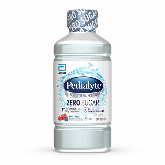 Pedialyte Electrolyte Solution Berry Frost Ready-to-Drink Bottle