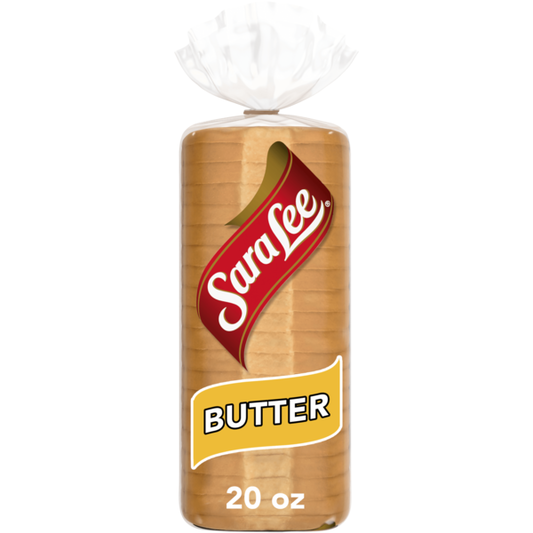 Sara Lee Butter, Bread, White Bread, 20 oz
