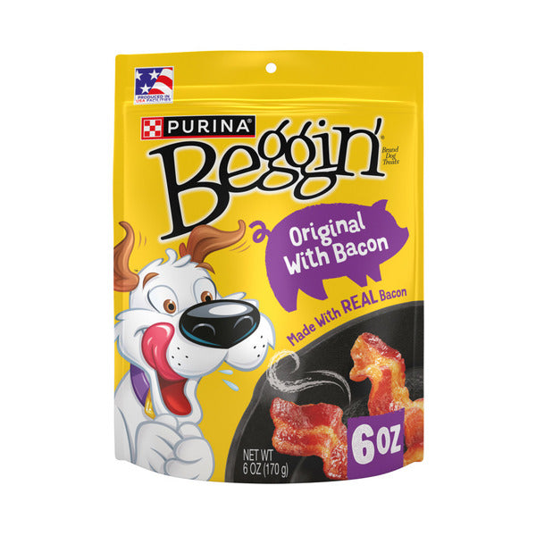 Purina Beggin' Strips Dog Treats, Original With Bacon Flavor