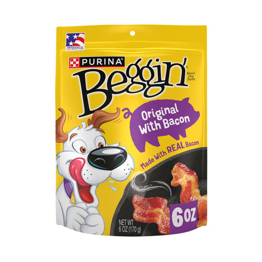 Purina Beggin' Strips Dog Treats, Original With Bacon Flavor