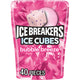 ICE BREAKERS Ice Cubes Bubble Breeze Flavored Sugar Free Chewing Gum Bottle, 3.24 oz (40 Pieces)