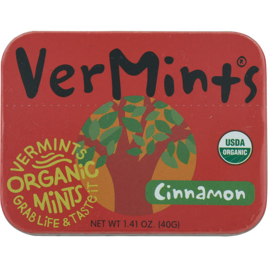 VerMints Mints, Organic, Cinnamon